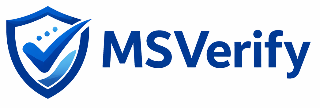 MSVerify logo